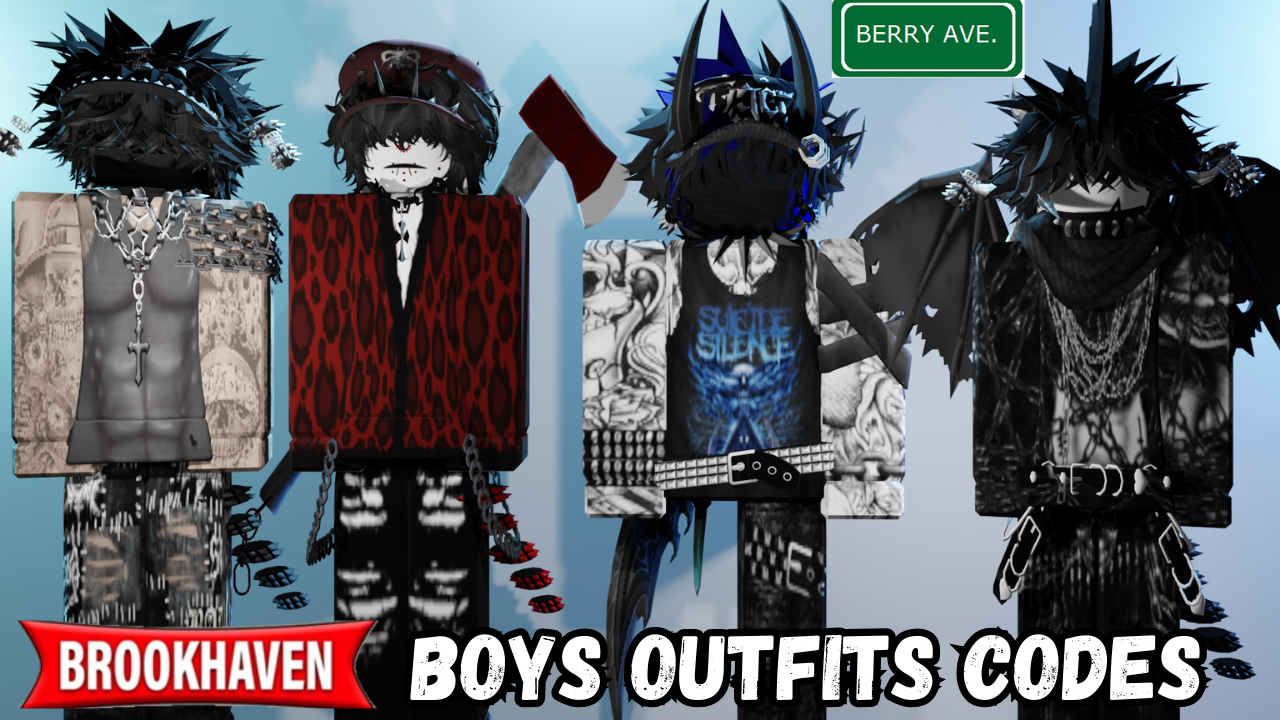 Brookhaven Codes For Outfits Boy - LOLOPO